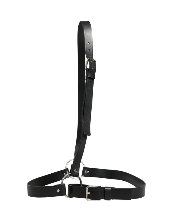 Dolce & Gabbana 100% Calf Leather belt in black