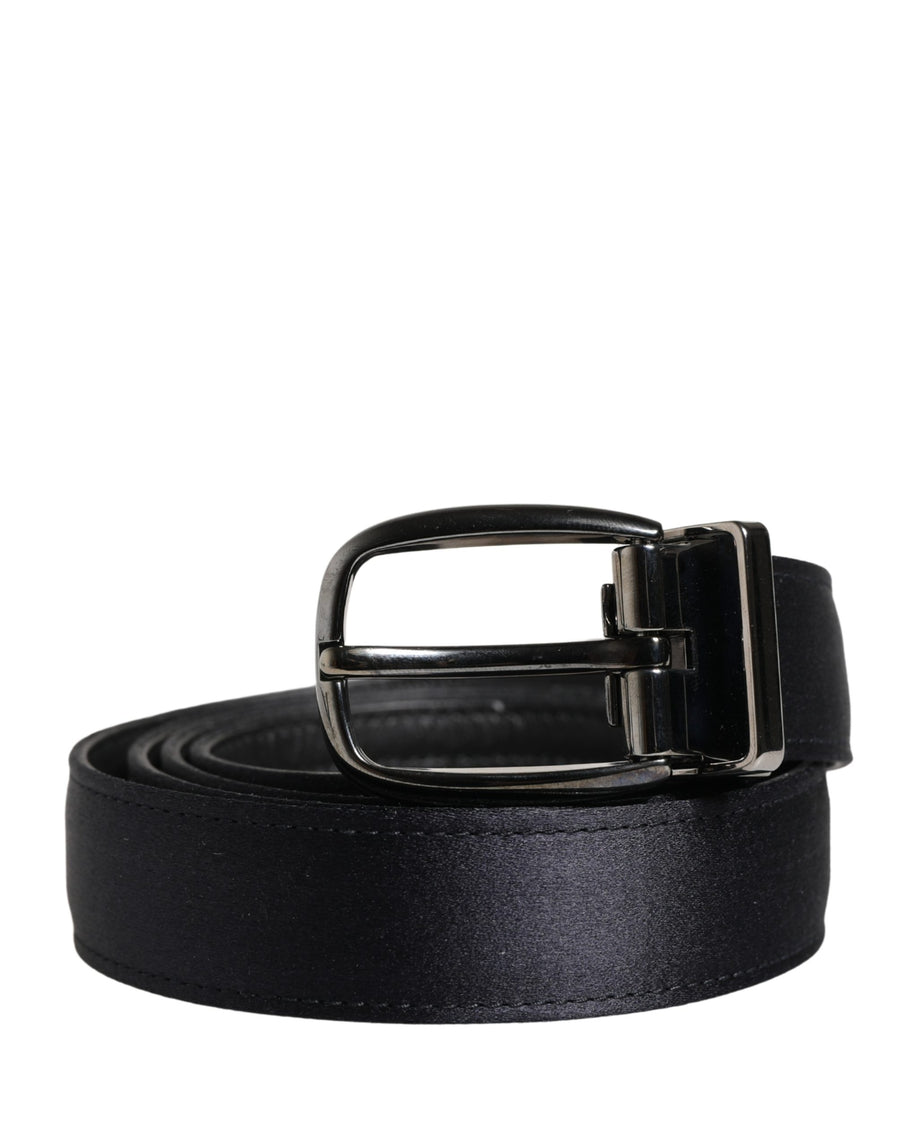 Dolce & Gabbana 30% Silk 60% Viscose 10% Calf belt in black