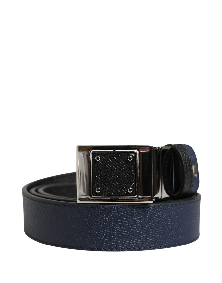 Dolce & Gabbana 100% Calf Leather belt in blue