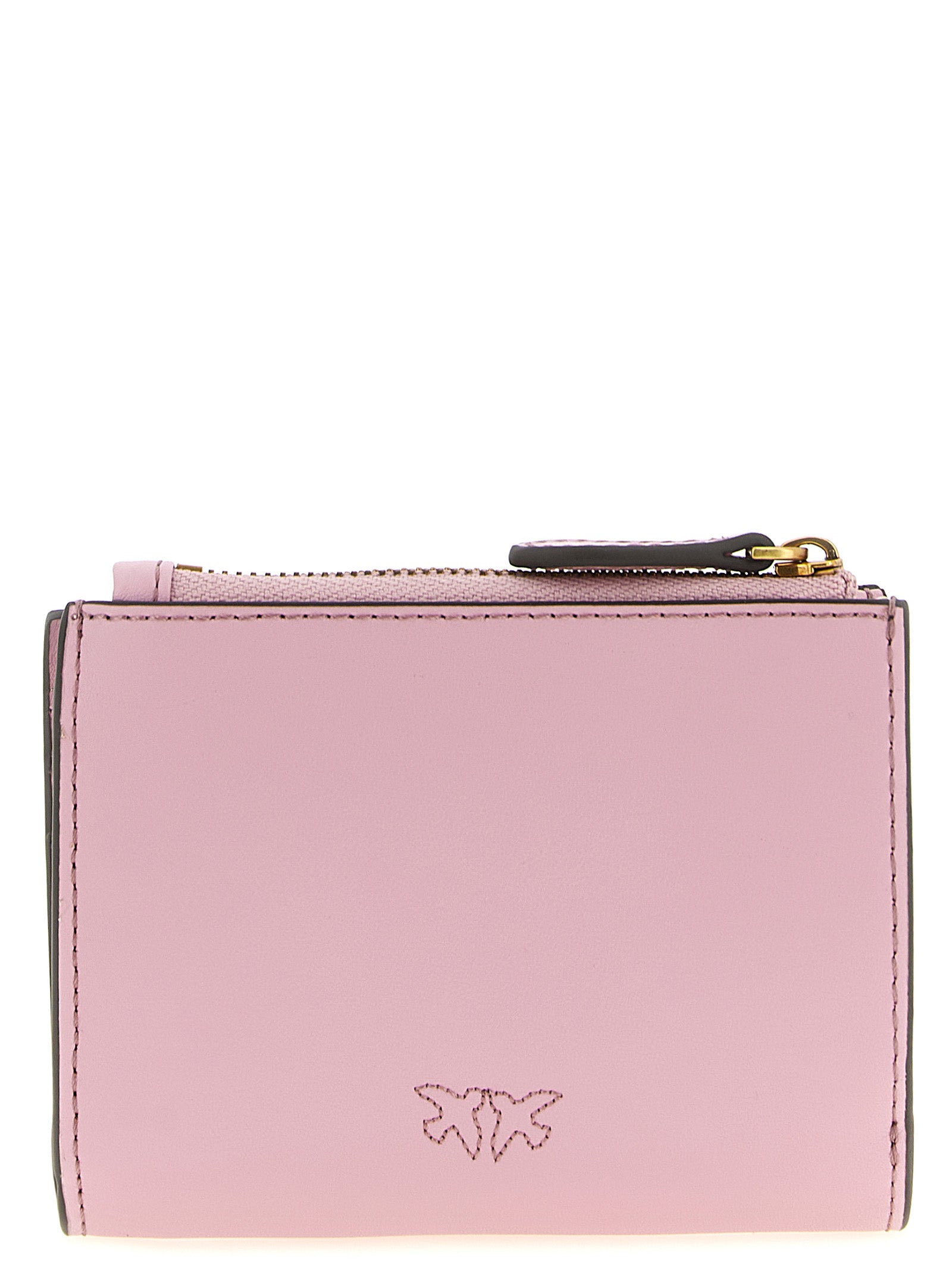 Multi Purpose wallet Pink Cow Leather (bos Taurus) Wallets, Card Holders