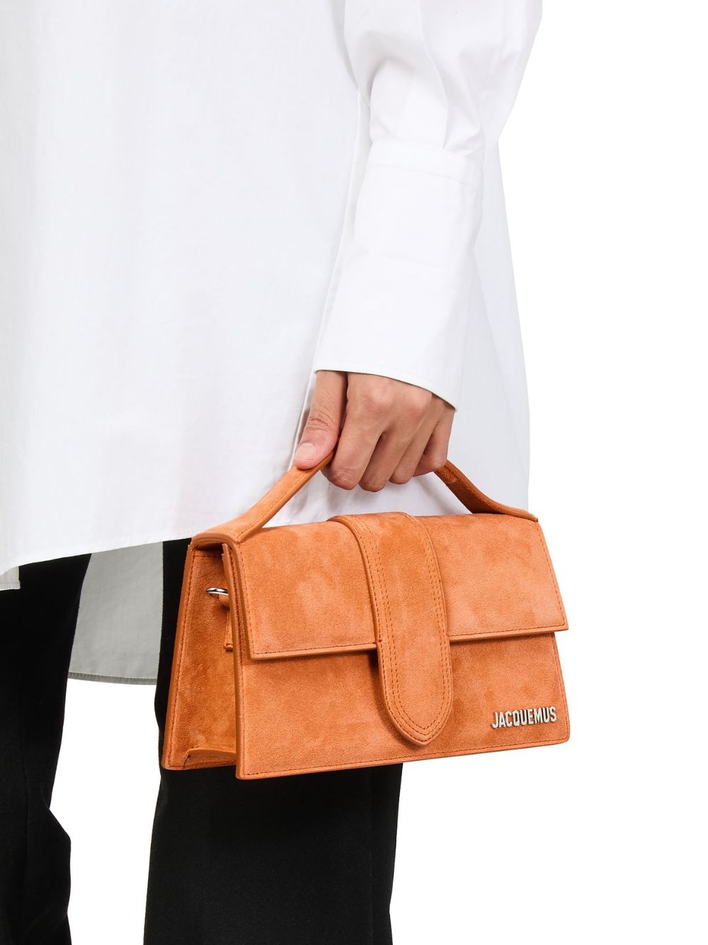 Terracotta Leather Le Grand Bambino Handbag Orange Bag