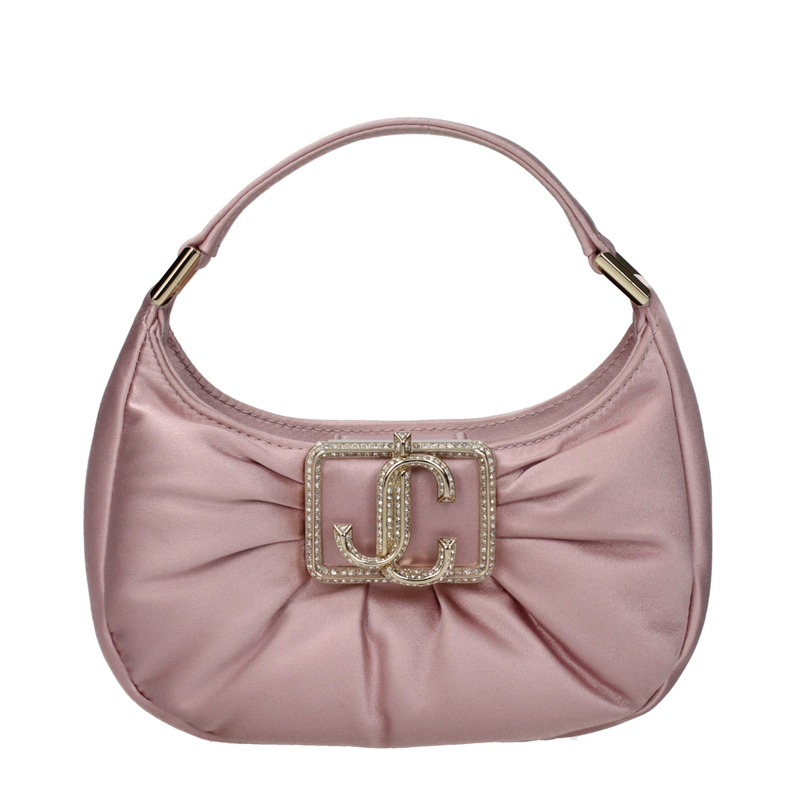 Pink Satin Handbag Bag