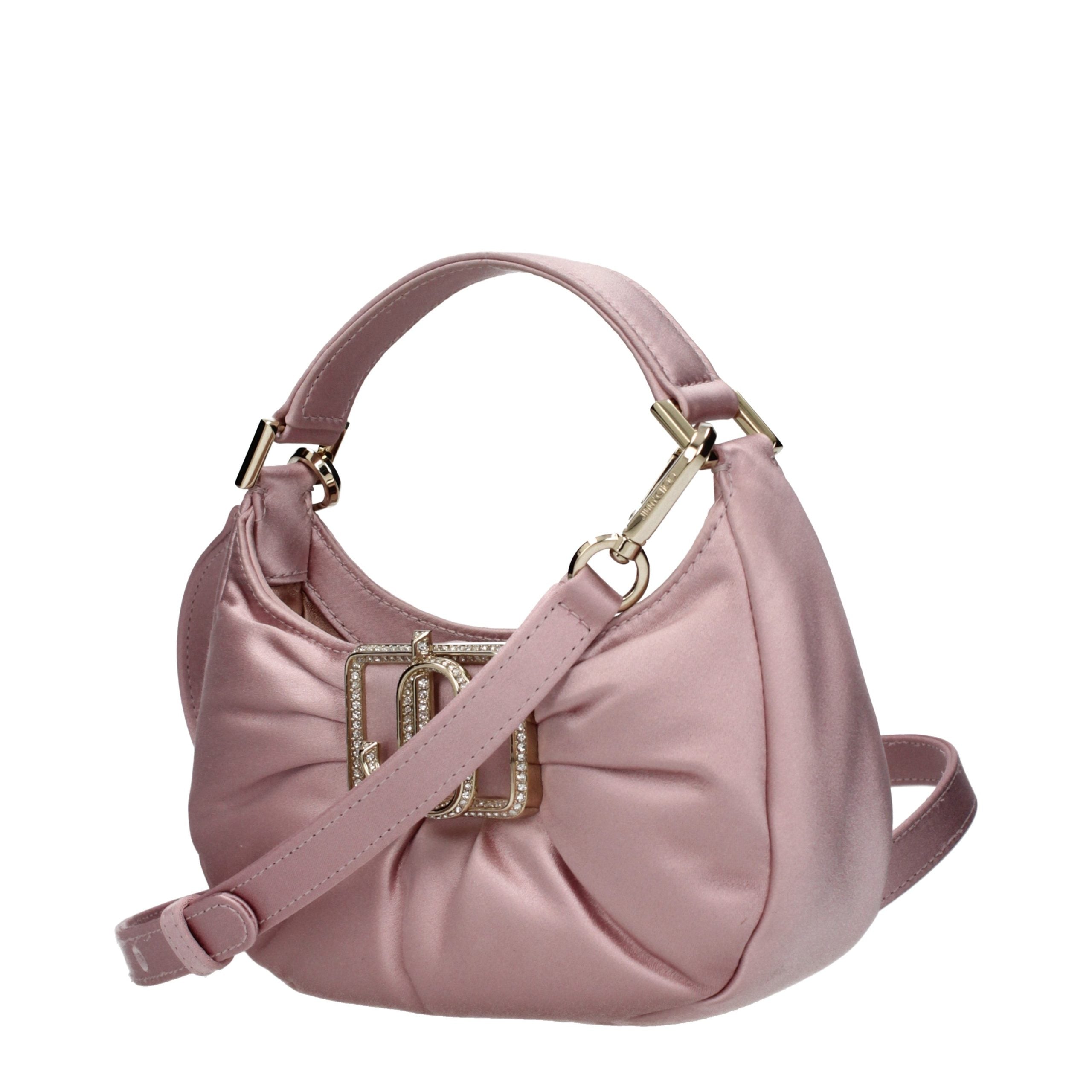 Pink Satin Handbag Bag