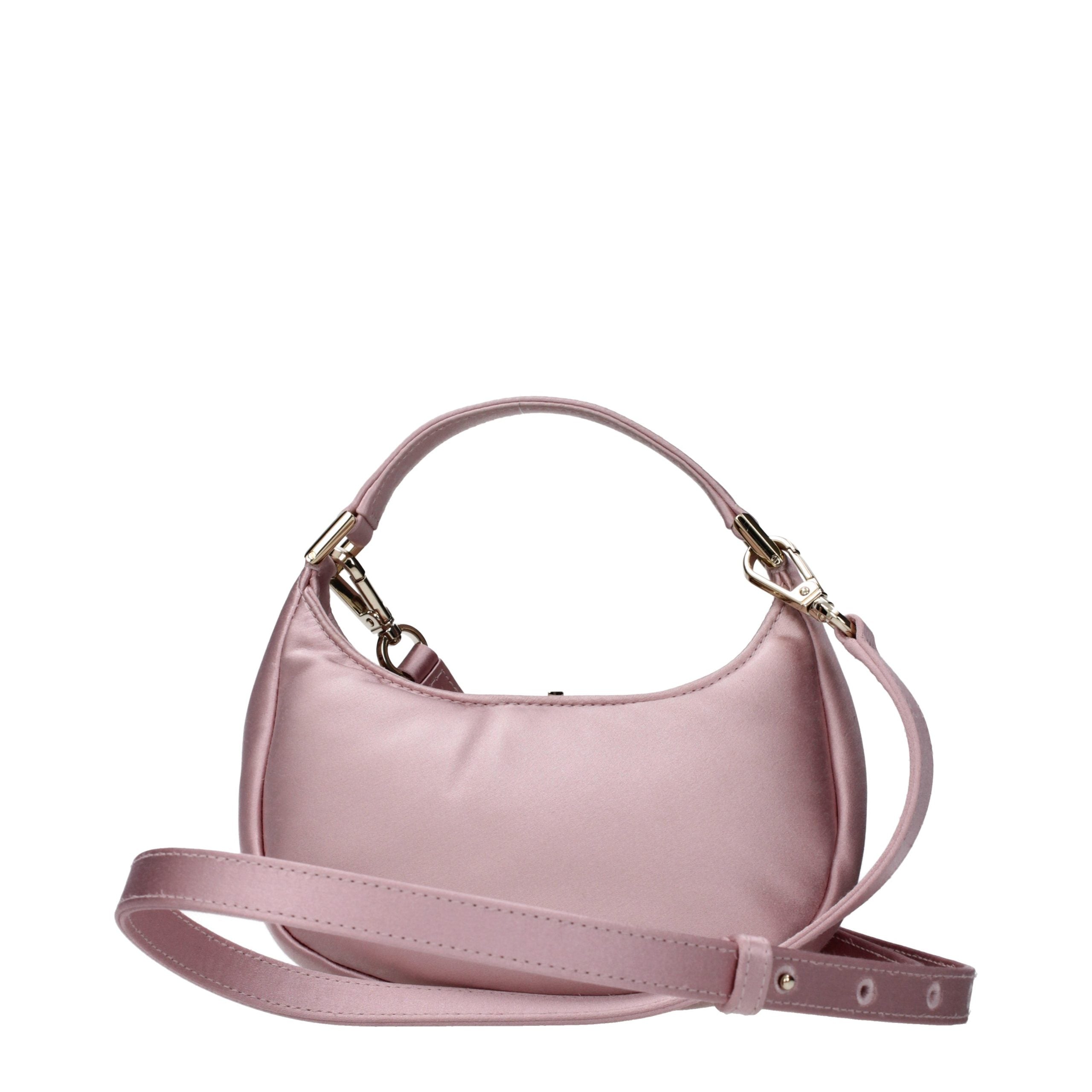Pink Satin Handbag Bag