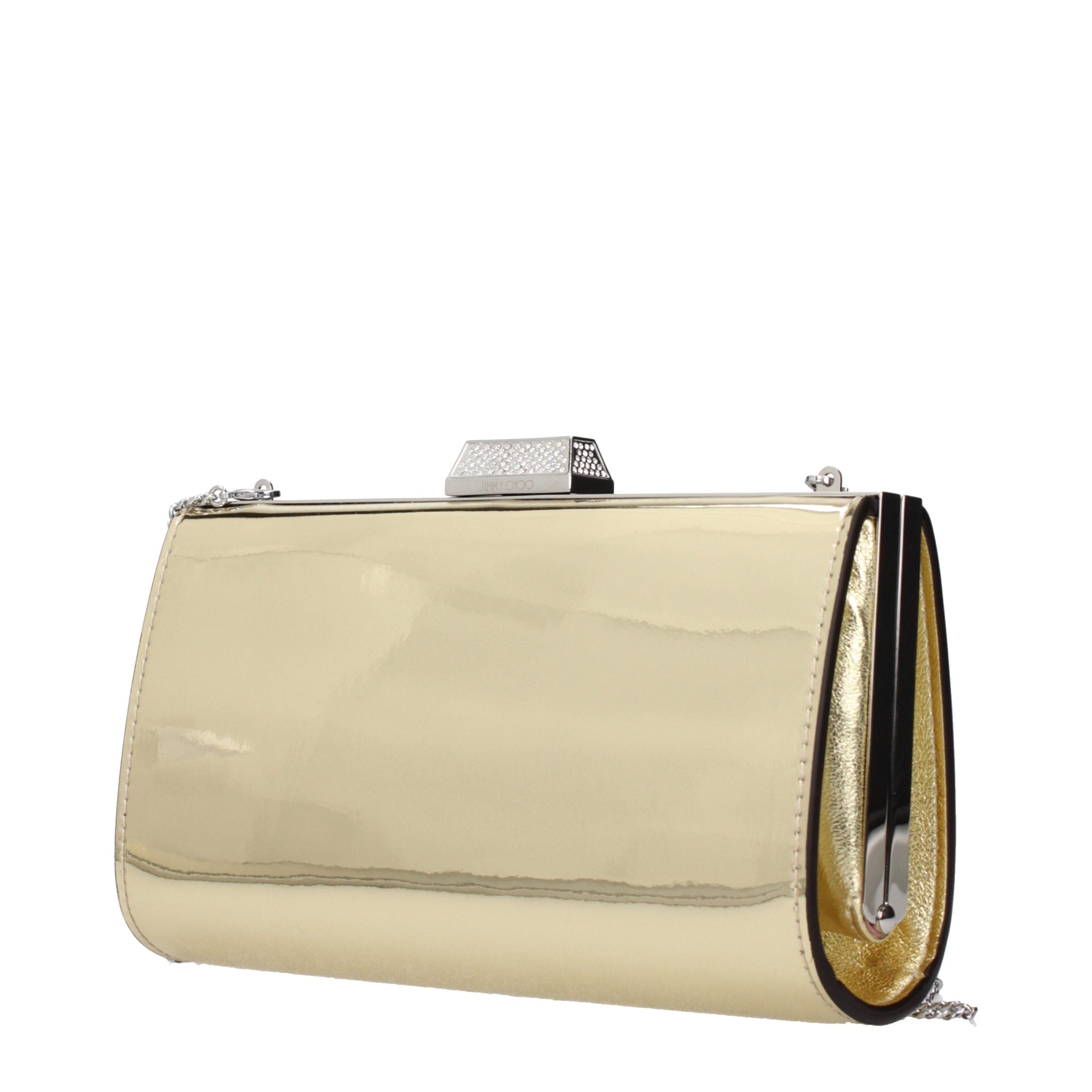 Jimmy Choo clutch in gold — view 2