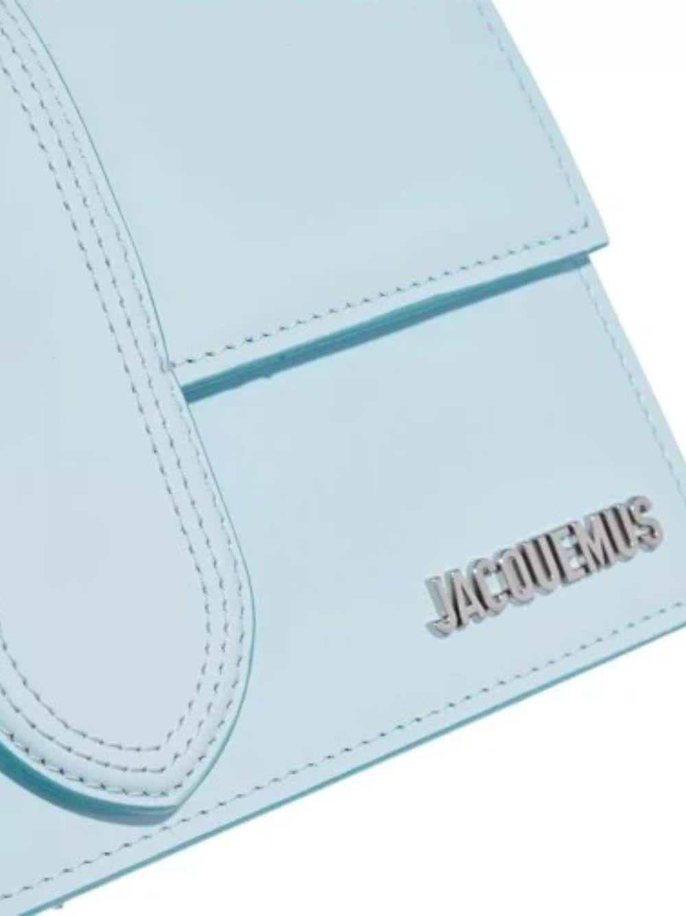 Pale Blue Leather Le Grand Bambino Handbag Light Bag