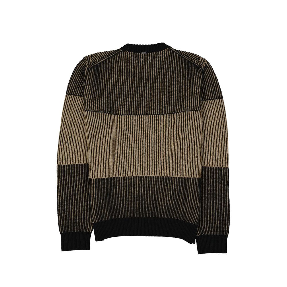 Herno 100% Wool sweater in black — view 2