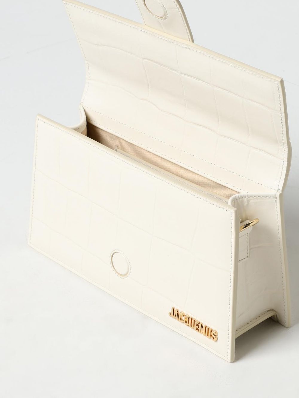 Ivory Cocco Le Grand Bambino Handbag White Bag