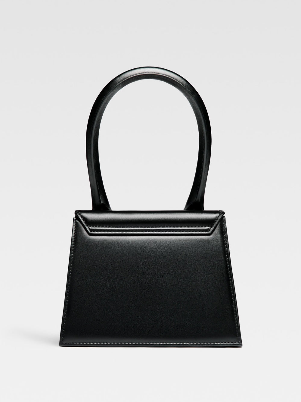 Black Leather Le Chiquito Moyen Bag