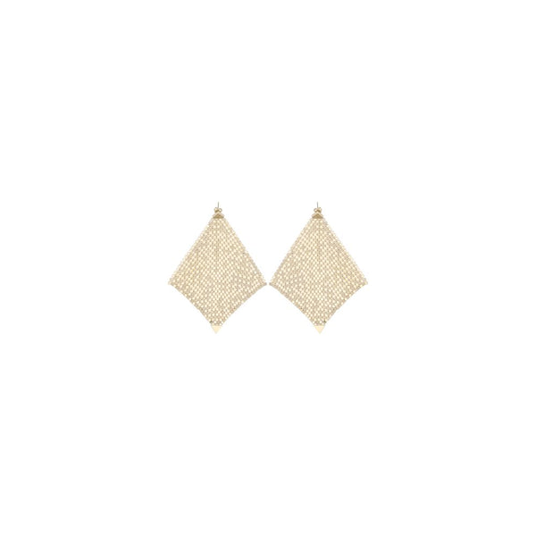 Rabanne 100% Brass earrings in gold