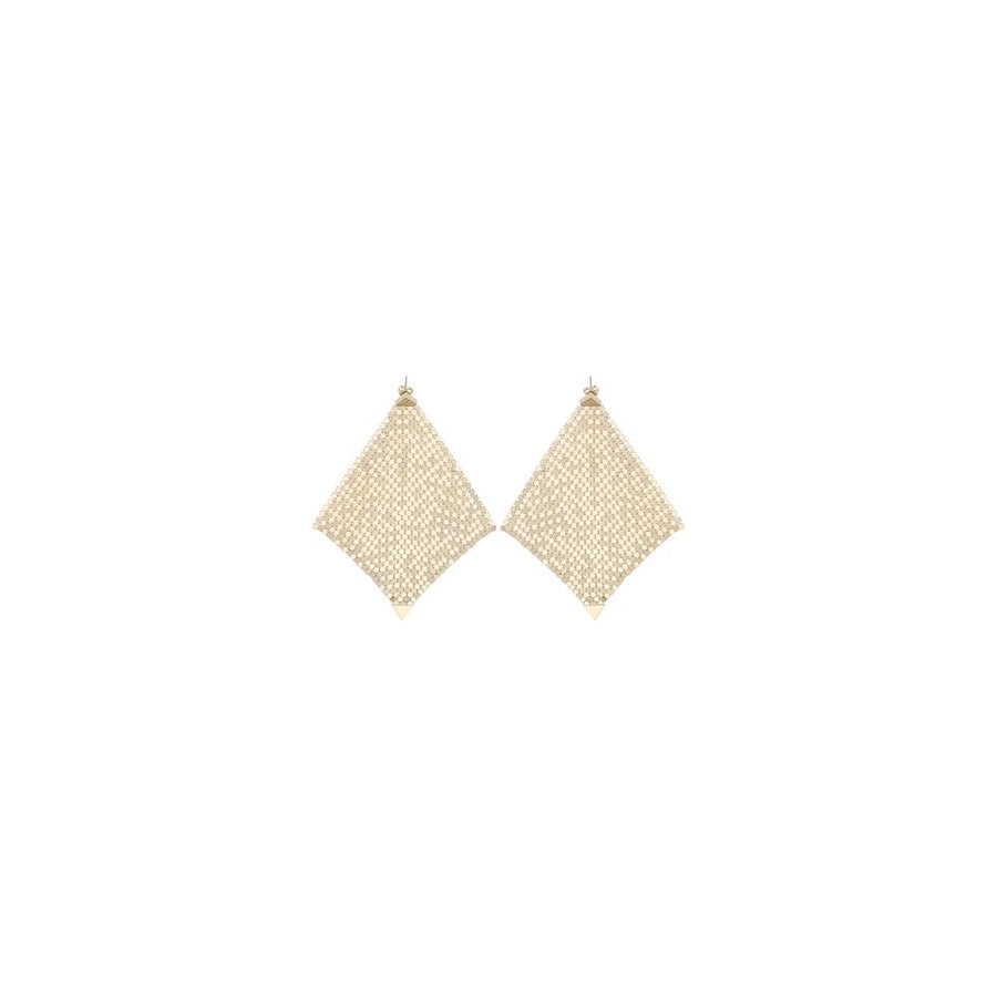 Rabanne 100% Brass earrings in gold