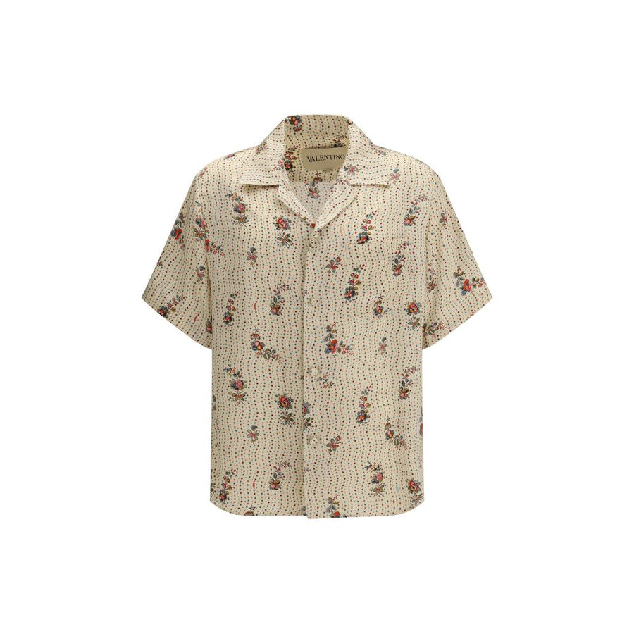 Valentino 100% Silk shirt in beige