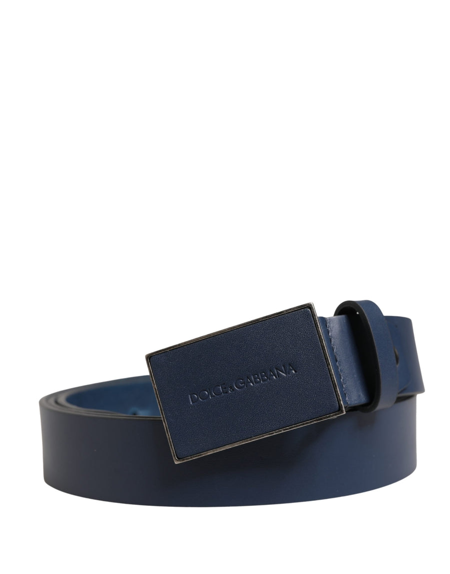 Dolce & Gabbana 100% Calf Leather belt in blue