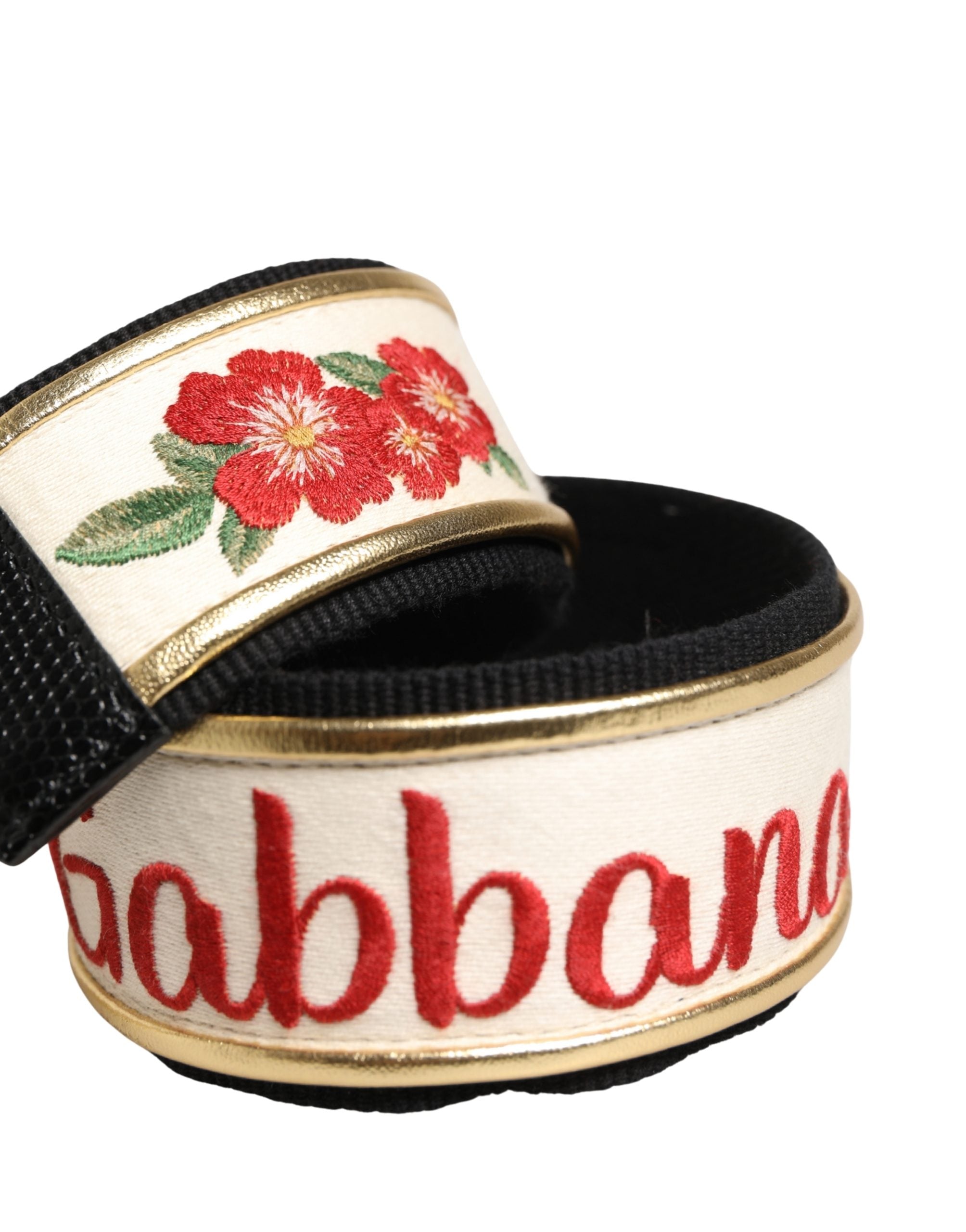 White Gold Logo Print Brass Bag Accessory Shoulder Strap Cotton Polyester Lamb Calf