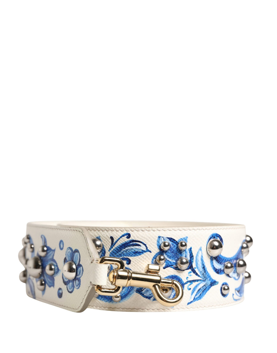 Dolce & Gabbana 100% Calf Leather belt in white