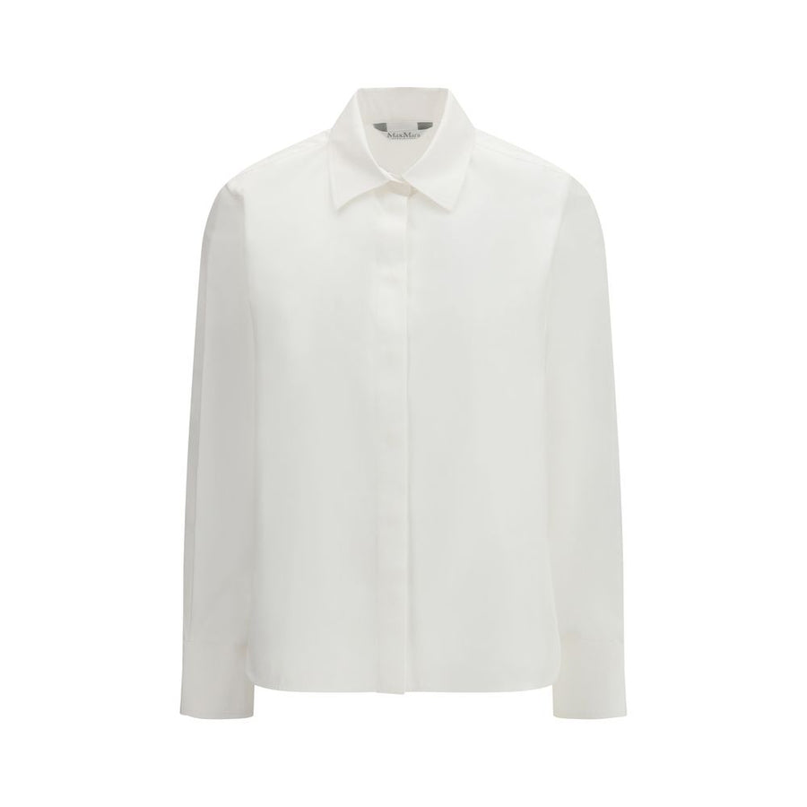Max Mara 100% Cotton shirt in white