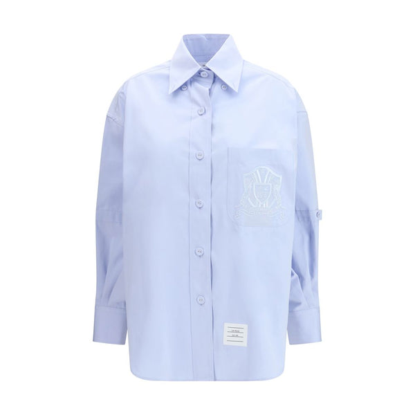 Thom Browne 100% Cotton shirt in blue