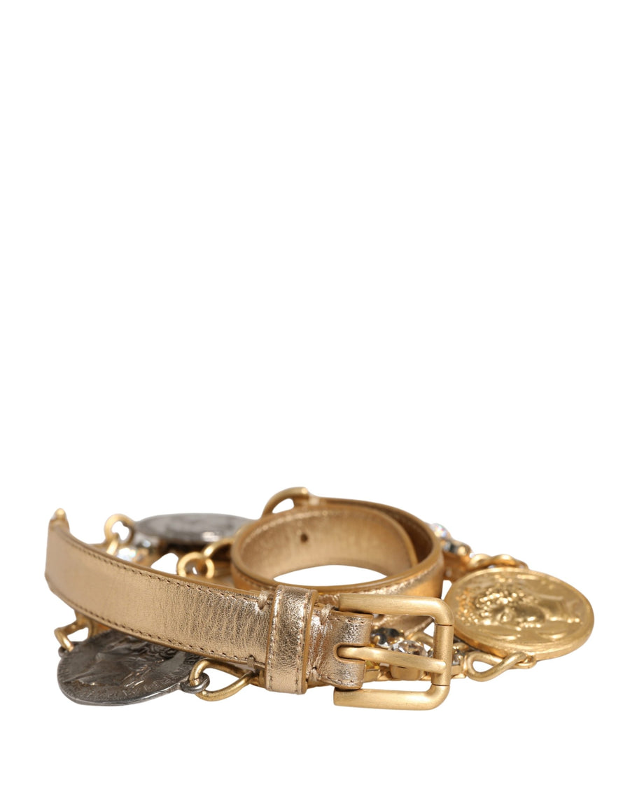 Dolce & Gabbana 65% Real Brass belt in gold