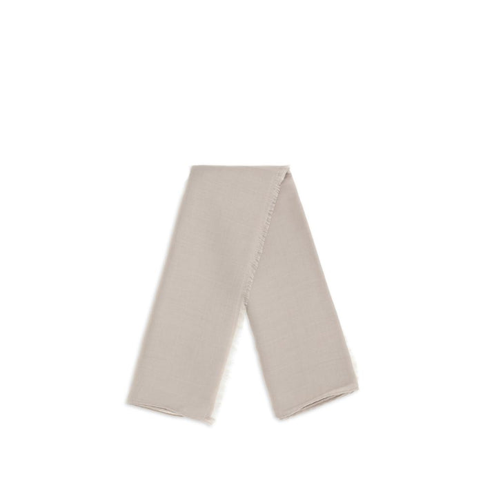 Max Mara 30% Silk scarf in beige — view 2