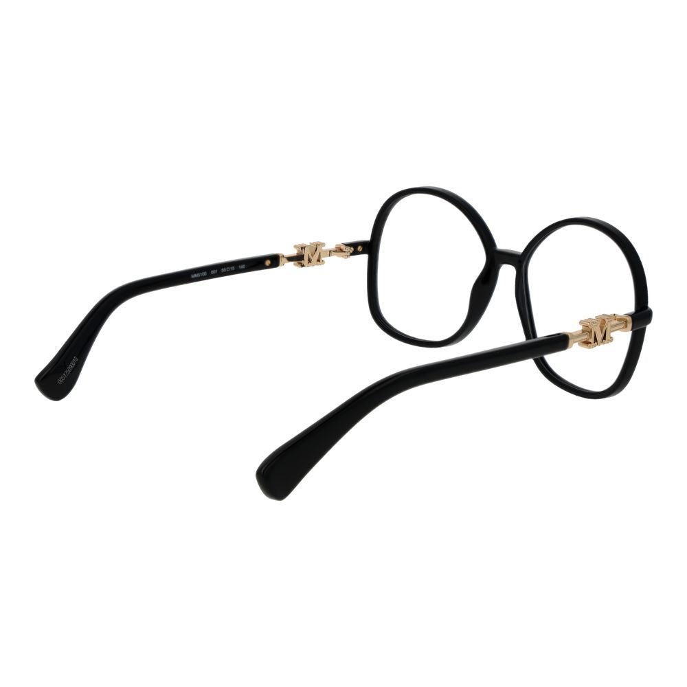 Black Plastic Glasses (frames) Accessory