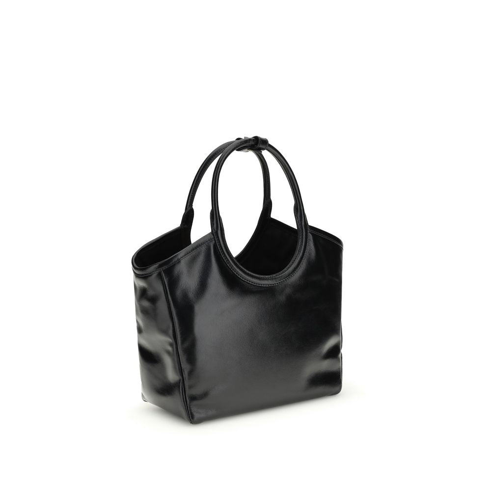 Black Calf Leather Bos Taurus Handbag Bag