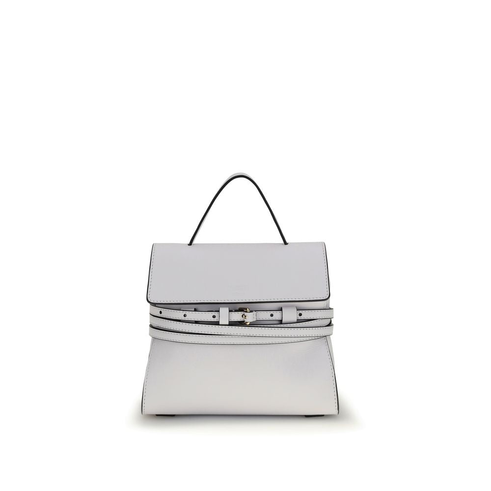 White Calf Leather Bos Taurus Handbag Bag