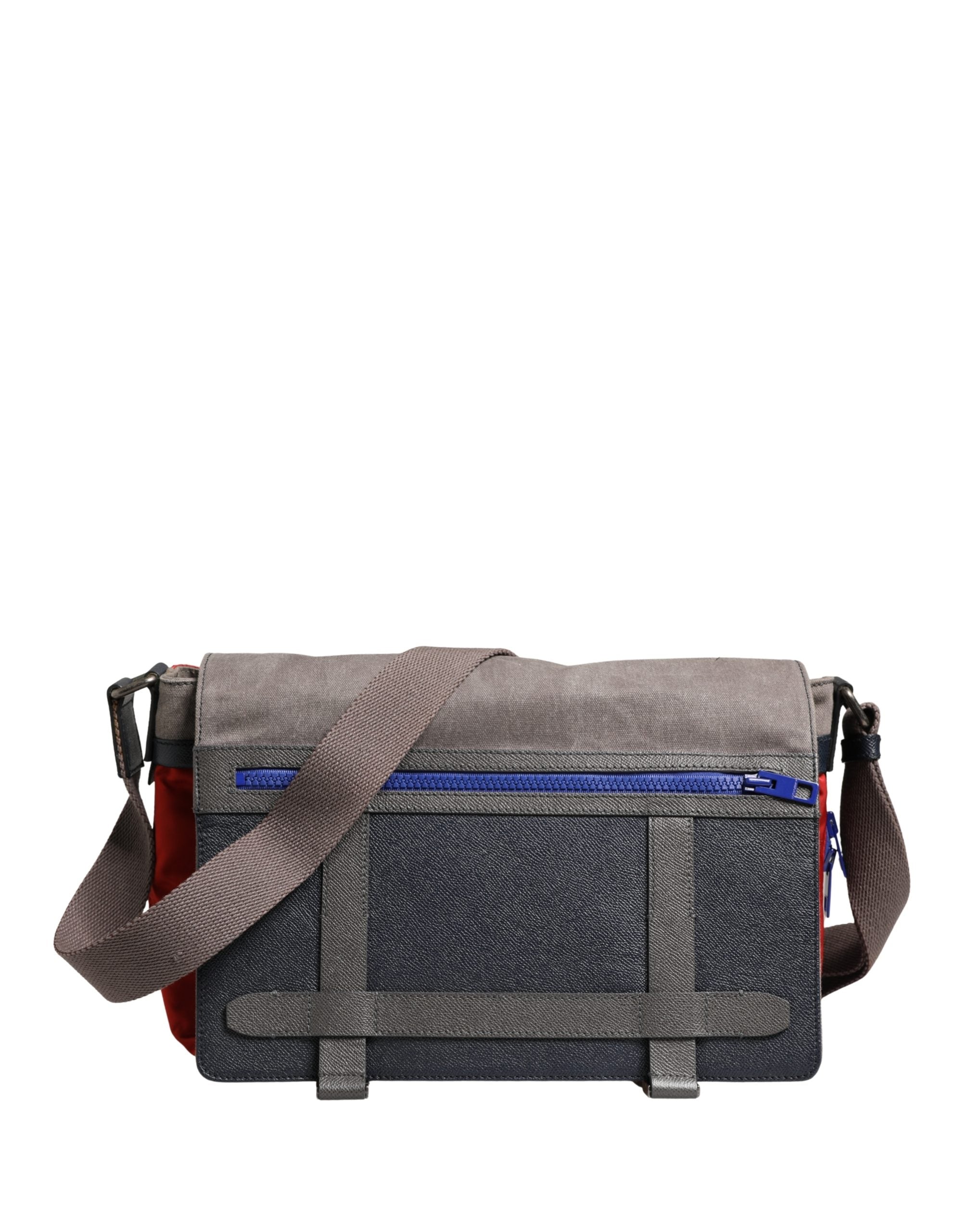 Men Multicolor Nylon Canvas Etna Messenger Borse Bag Accessory