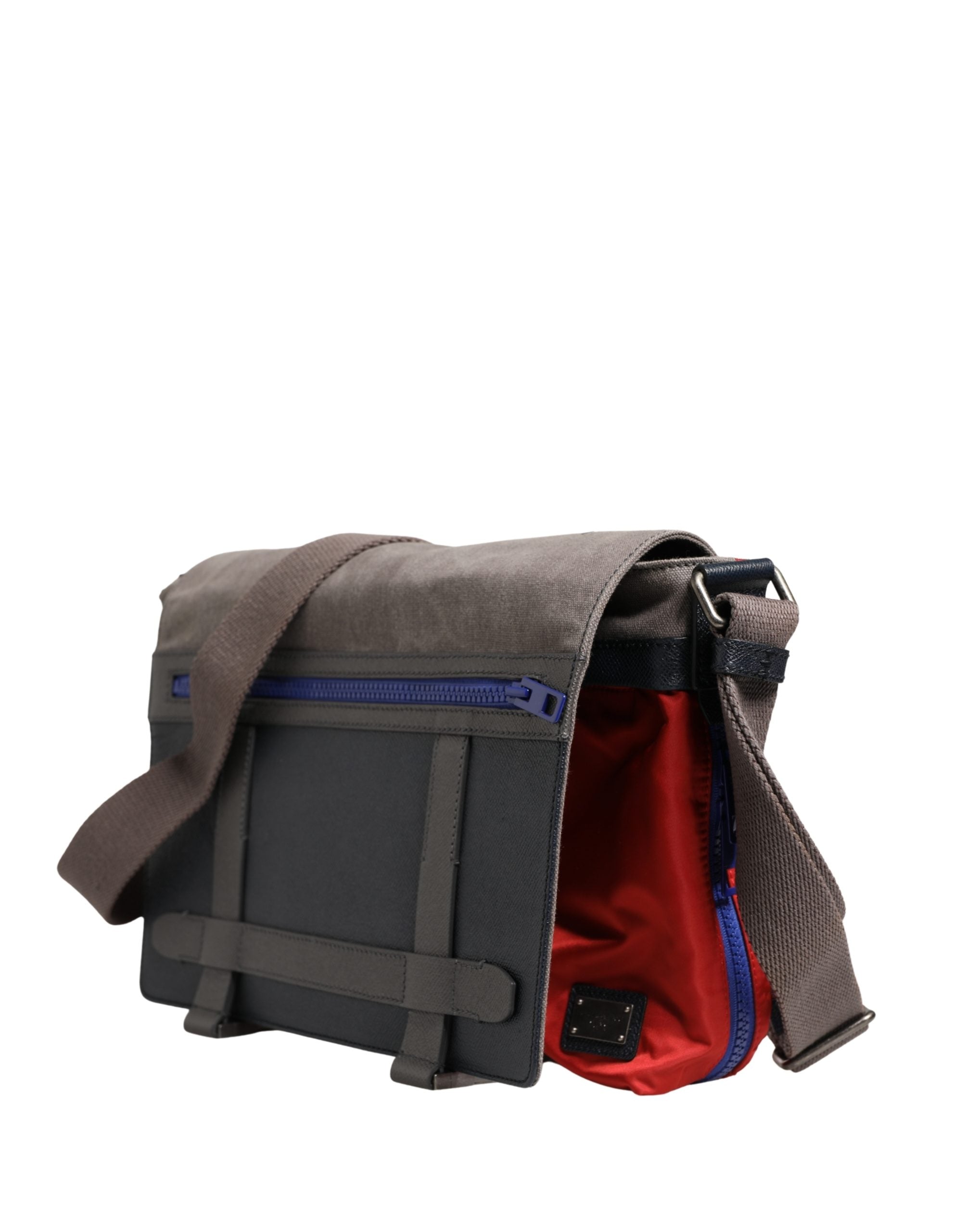 Men Multicolor Nylon Canvas Etna Messenger Borse Bag Accessory