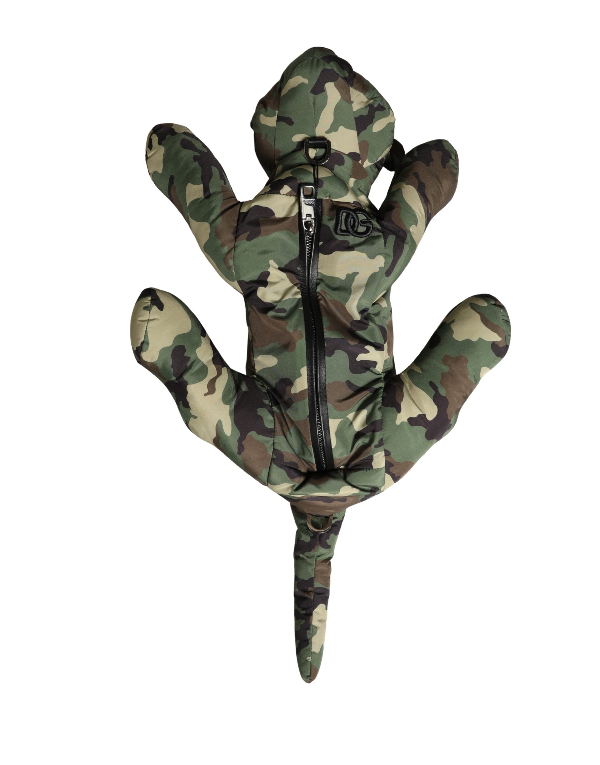 Multicolor Camouflage Animal Silhouette Waist Borse Bag Polyester Calf Accessory