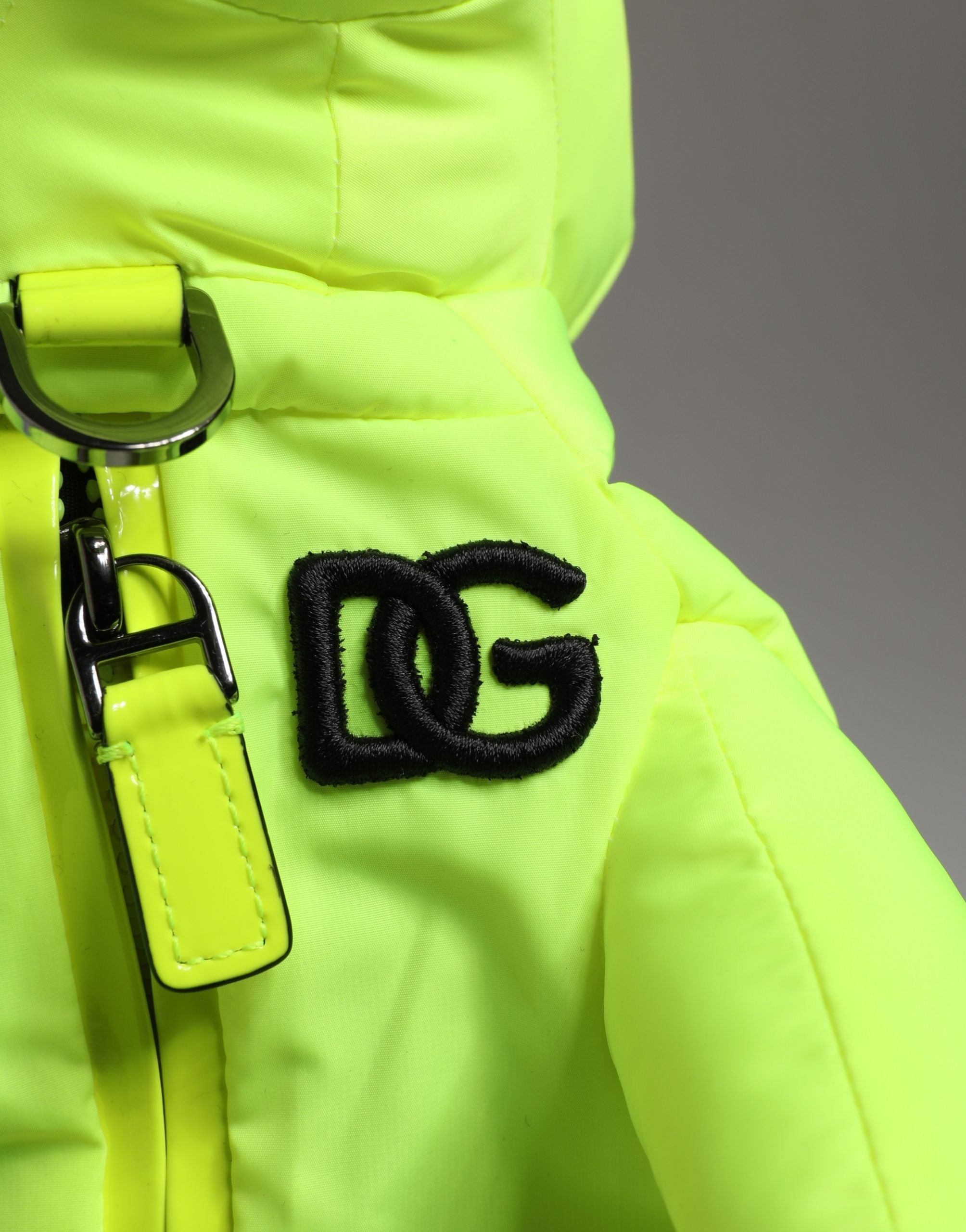 Green Polyester Animal Silhouette Waist Belt Borse Bag Calf