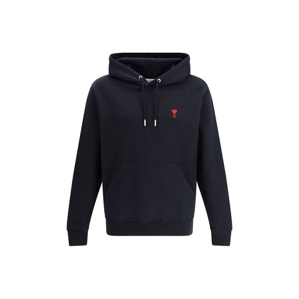 AMI Paris 100% Cotton hoodie in black