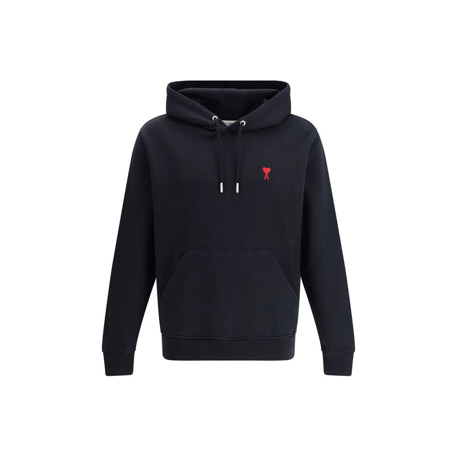 AMI Paris 100% Cotton hoodie in black