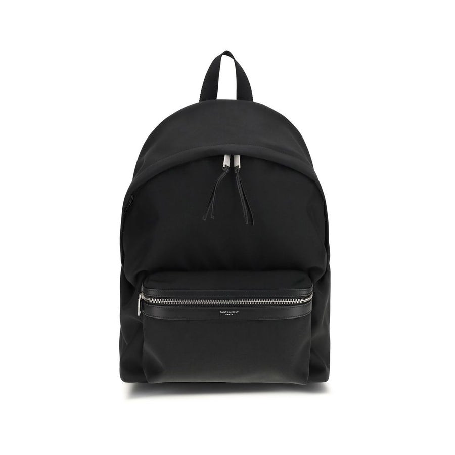 Saint Laurent 100% Nylon backpack in black