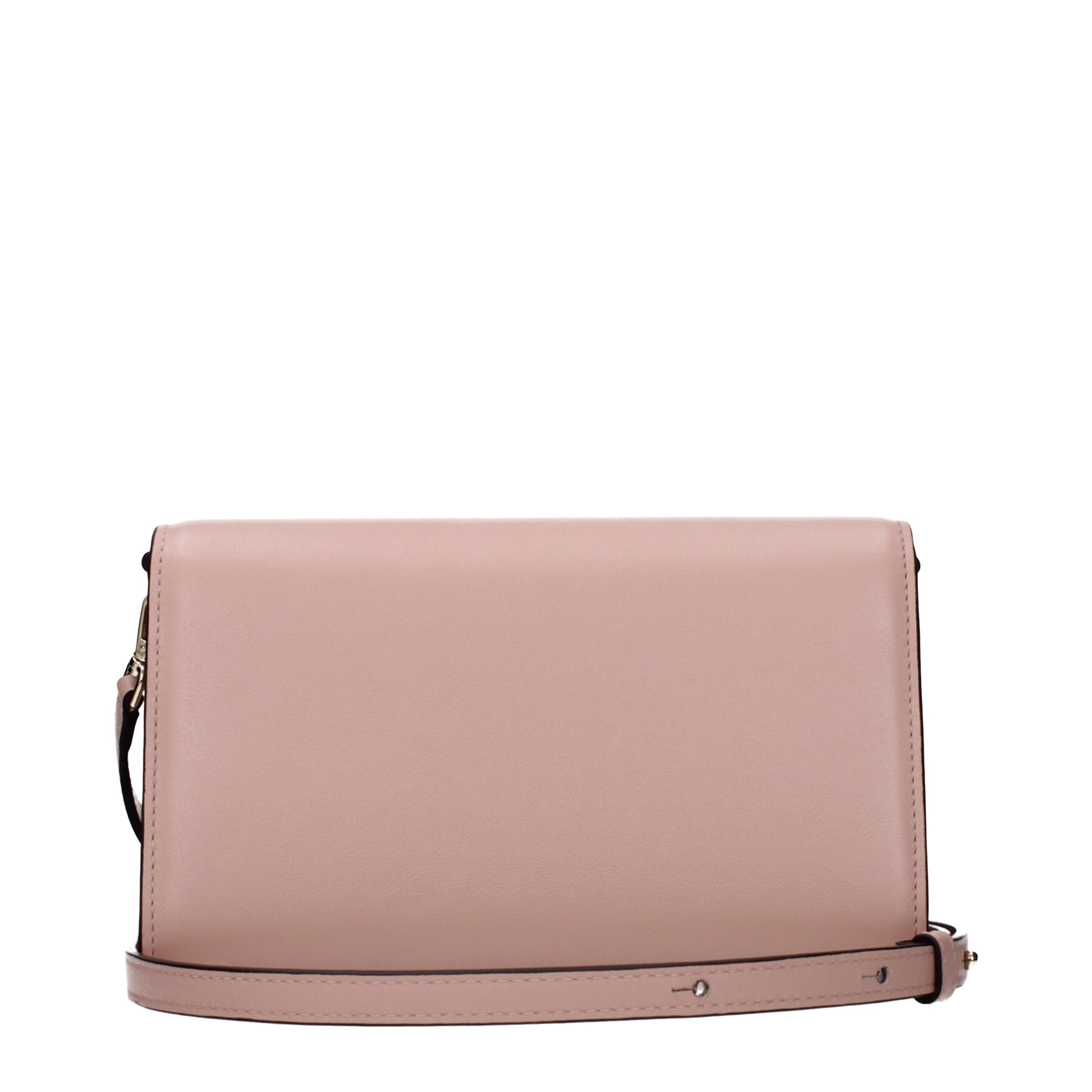 Jimmy Choo Leather clutch in pink — view 3