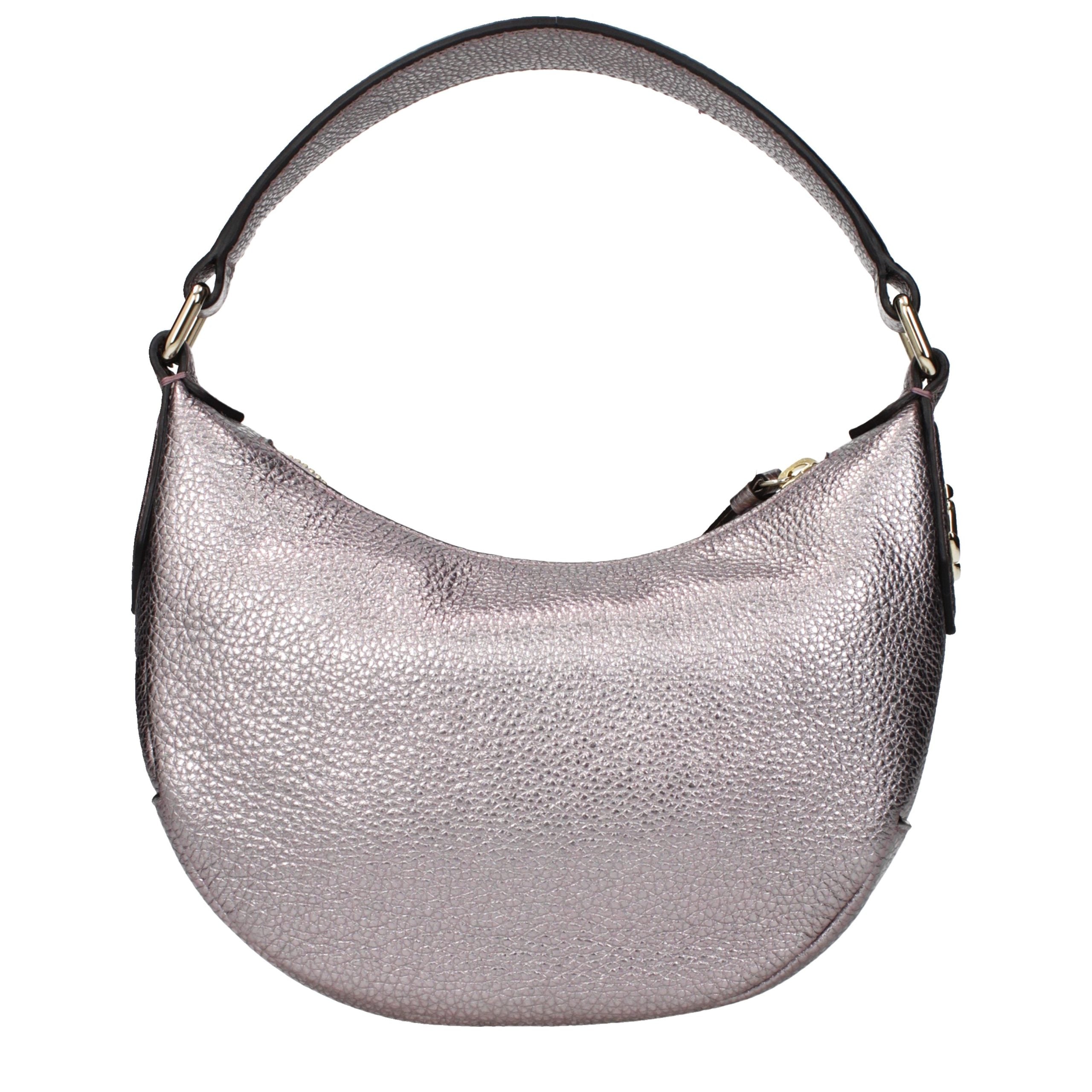 Pink Leather Handbag Bag