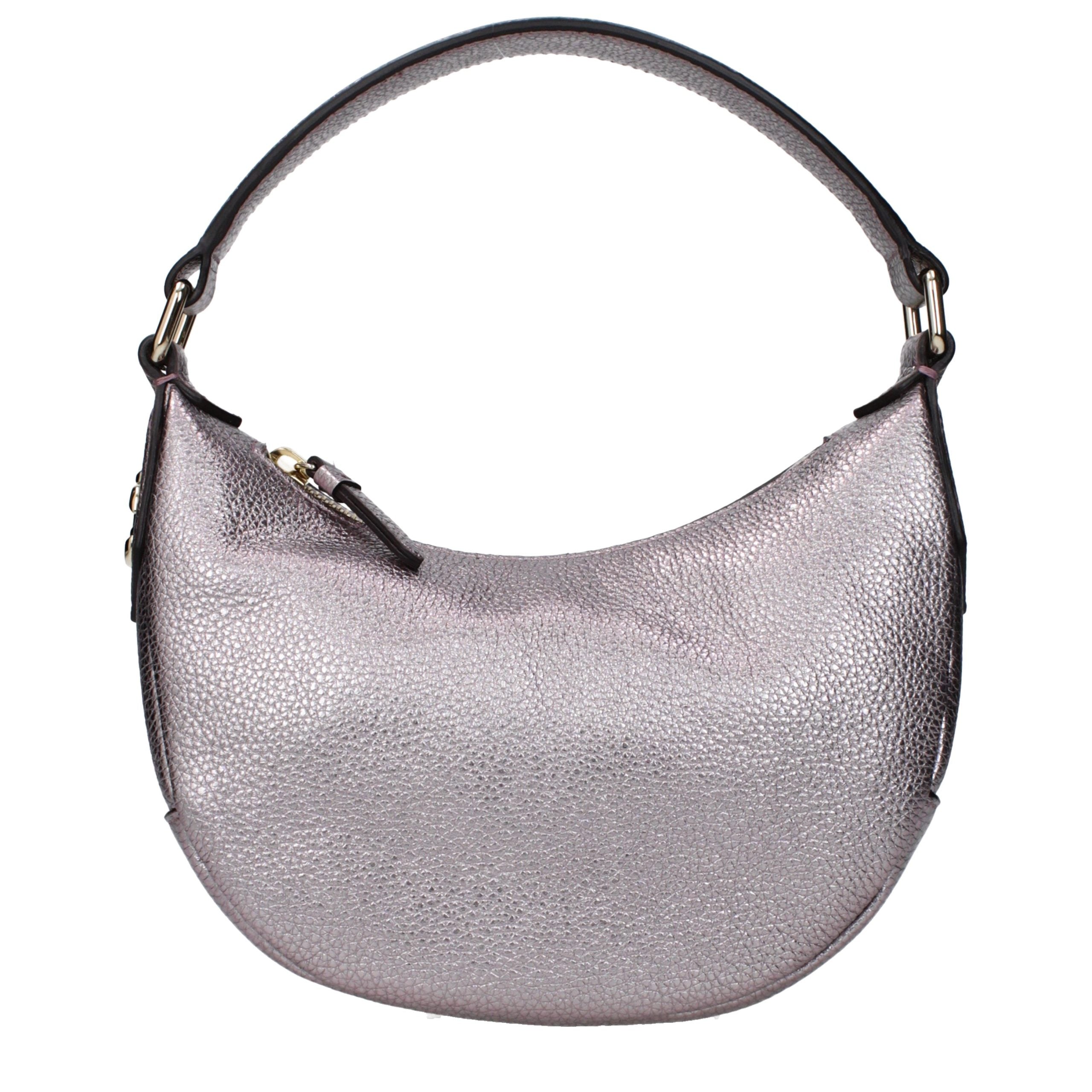 Pink Leather Handbag Bag