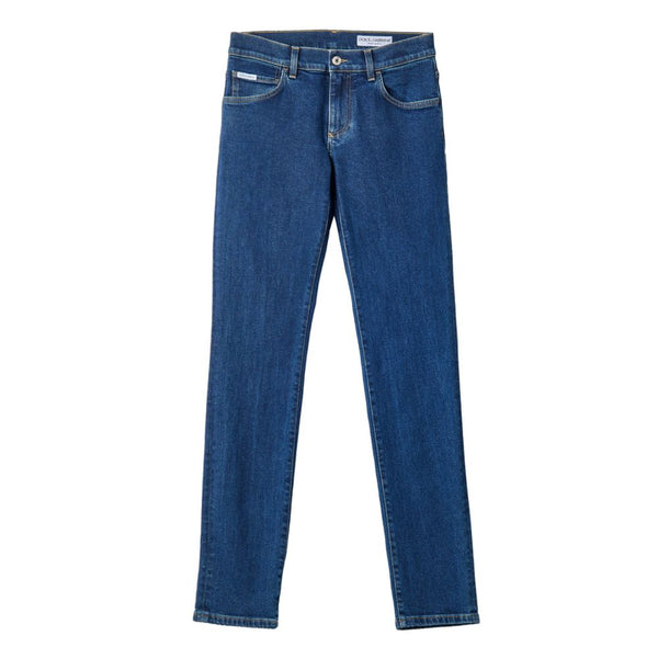Dolce & Gabbana 98% Cotton jeans in blue