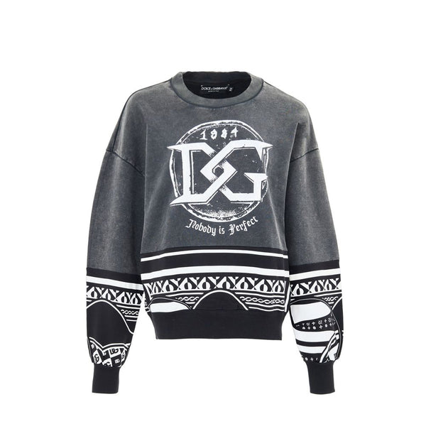 Dolce & Gabbana 100% Cotton sweatshirt in gray