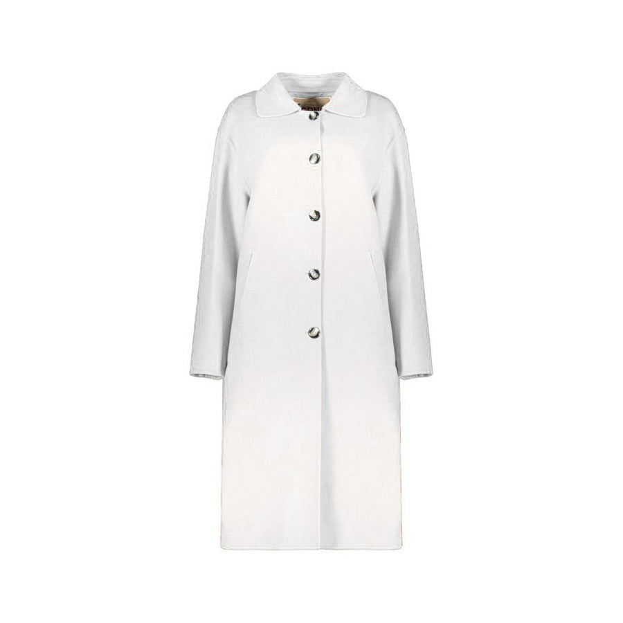 Herno 100% Wool coat in white