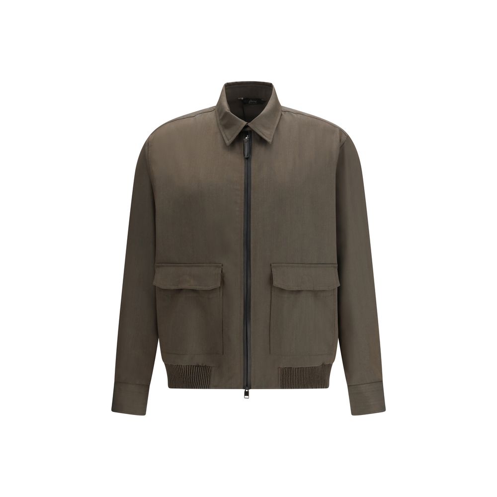 Brioni 100% Wool jacket in brown