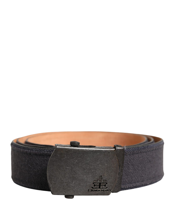 Ermanno Scervino 50% Wool 37% Cotton 13% Nylon belt in black