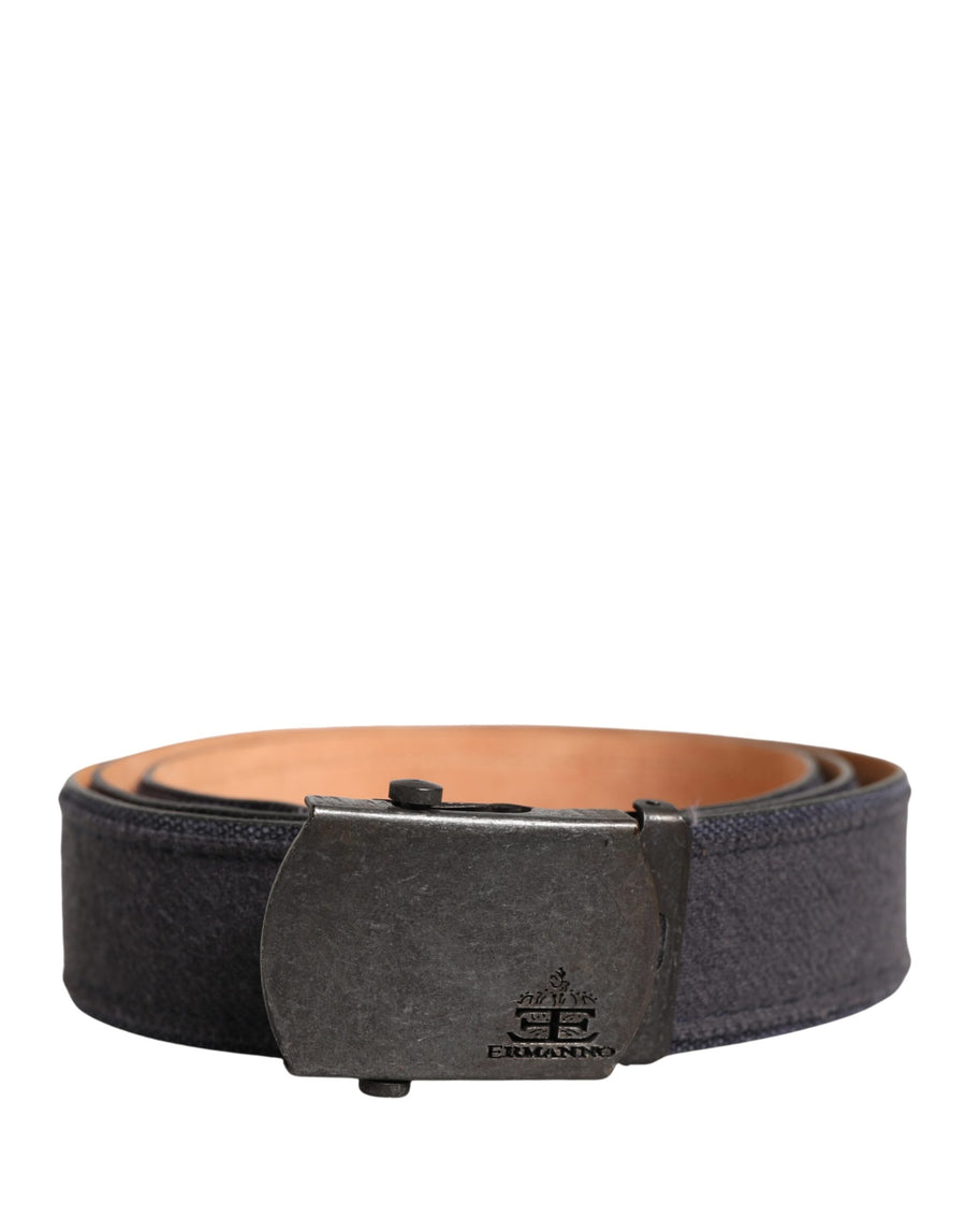 Ermanno Scervino 50% Wool 37% Cotton 13% Nylon belt in black