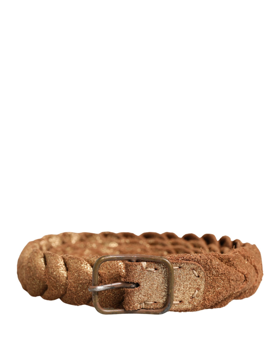 Ermanno Scervino Leather belt in brown