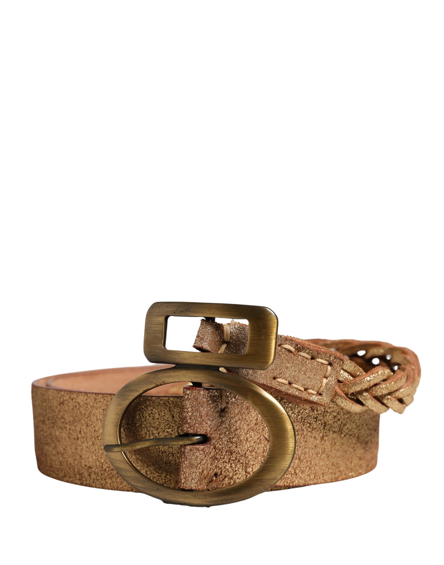 Ermanno Scervino Leather belt in brown