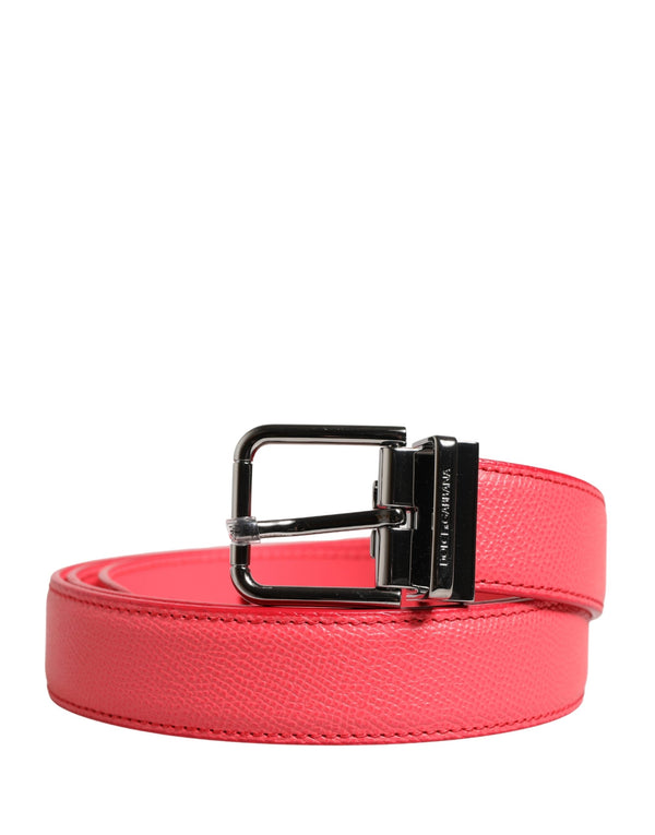 Dolce & Gabbana 100% Calf Leather belt in pink