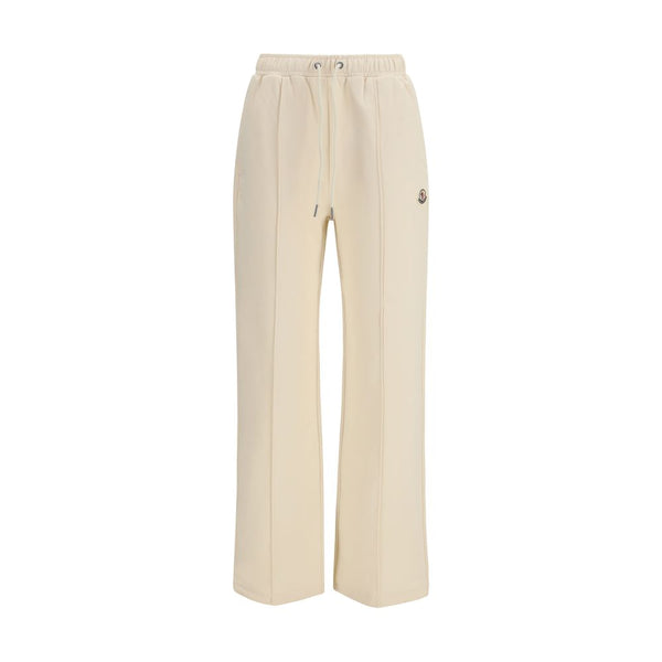 Moncler 100% Cotton joggers in beige
