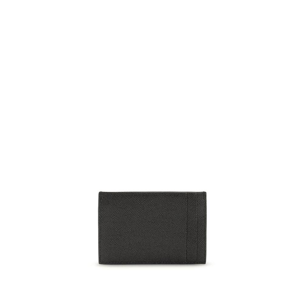 Saint Laurent 100% Calf Leather Bos Taurus wallet in black — view 2