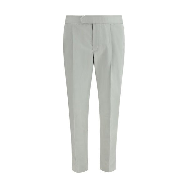 Brioni 53% Linen 47% Cotton trousers in white