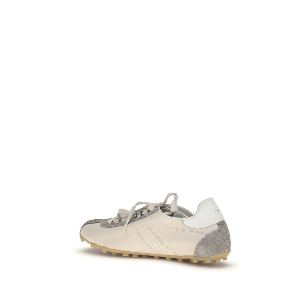 Maison Margiela Upper 100% Goatskin sneaker in beige — view 3
