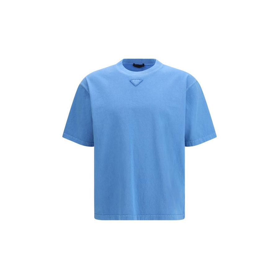 Prada 100% Cotton t-shirt in blue